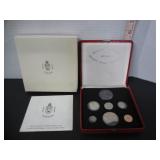 9.25 SILVER 1967 RCM 7 COIN SET