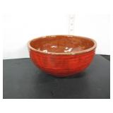 SIGNED MID CENTURY MODERN STYLE POTTERY BOWL