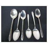 6 STERLING 170 GRAMS SPOONS HEIRLOOM