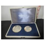 .925 SILVER 1976 OP SAIL PROOF MEDAL SET 3 OUNCES