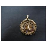 10KT GOLD 10.45 GRAMS PEACOCK PENDANT