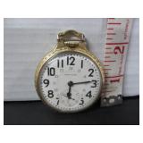 HAMILTON 10KT GOLD FILLED RAILROAD POCKET WATCH