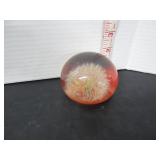 OLD HANDMADE POLYQUARTZ PAPERWEIGHT