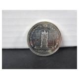 50% SILVER 1977 CANADIAN SILVER DOLLAR