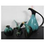 4 OLD PIECES BMP POTTERY
