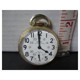 WORKING ROLLED GOLD WALTHAM POCKET WATCH