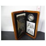 99.99 SILVER 2004 $8 RCM COIN-STAMP SET