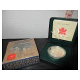 92.5 SILVER RCM 2002 ONE DOLLAR PROOF COIN IN CASE