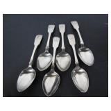 6 STERLING SILVER GEORGIN SPOONS