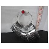 SET OF 27 METAL BANGLE SIZERS