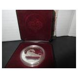 50% SILVER RCM 1986 1 DOLLAR PROOF COIN IN CASE
