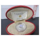 99.99 SILVER 2003 RCM 5 DOLLAR PROOF COIN IN CASE