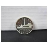 50% SILVER 1984 TORONTO PROOF SILVER DOLLAR