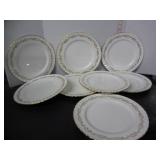 8 AYNSLEY ARUNDEL PATTERN 10.5' PLATES