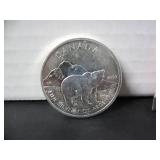 .999 1 OZ SILVER 2011 $5 CANADA COIN