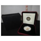 99.99 SILVER RCM 2004 $20 PROOF COIN IN CASE