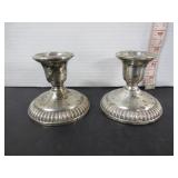 STERLING SILVER BIRKS CANDLE STICKS