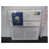 9.25SILVER COIN & 1ST DAY OF ISSUE STAMP PROOF SET