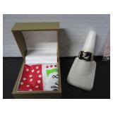 10KT. YELLOW GOLD SIGNET BLACK ONYX MEN'S RING
