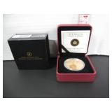 2013 3 DOLLAR RCM BRONZE COIN  MINT IN CASE