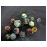 LOT OF EARLY MARBLES
