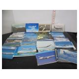 LARGE LOT OF AIRCRAFT POSTCARDS OVER 120