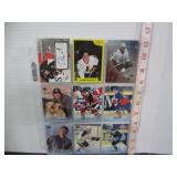 9 AUTOGRAPHED MISC. HOCKEY CARDS