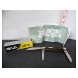 BOXED BUCK 3 BLADE POCKET KNIFE 371