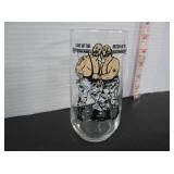 1990 WWF WRESTLING THE BUSHWHACKERS GLASS