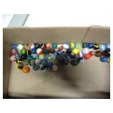 BAG OF VINTAGE MARBLES