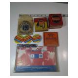 VINTAGE CAR ITEMS, BOXES HAVE THE PARTS IN THEM