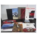 11 OLD AUTOMOBILE DEALERSHIP SALES BROCHURES