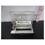 VINTAGE GILLETTE 'ADJUSTABLE' FATBOY RAZOR IN CASE