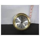 BRASS WINDUP GERMAN CLOCK