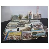 OVER 60 OLD WORLD MISC. POSTCARDS