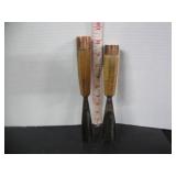 2 VERY GOOD 'SWISS MADE' CARVING GOUGES
