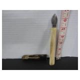 VINTAGE UNCOMMON SINGLE BLADE FLEAM