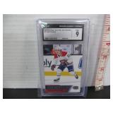 GRADED CGC 21-22 UD COLE CAUFIELD HOCKEY CARD #1