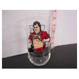1990 WWF BRUTUS THE BARBER BEEFCAKE GLASS