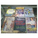 VINTAGE BOOKS WITH DUST JACKETS