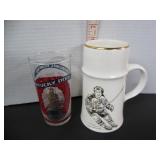 1982 KENTUCKY DERBY & LARGE HOCKEY MUG