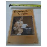 REMINGTON NOTES, 1927