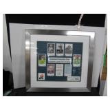 AUTOGRAPHED 2003 CFL PROMOTIONAL CAMPAIGN FRAMED