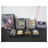 8 MISC. VINTAGE VIDEO GAMES