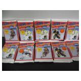 10 SEALED 1991 SCORE HOCKEY CARDS IN PACKS