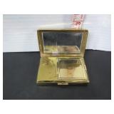 VINTAGE MUSICAL MAX FACTOR-CLOVER COMPACT