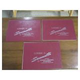 3 NEW C.S PERTERSON SCOREMASTER RECORD BOOKS