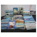OVER 100 OLD NAUTICAL POSTCARDS