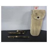14 KT. GOLD NIB FOUNTAIN PEN SET