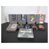 10 MISC. OLD VIDEO GAMES